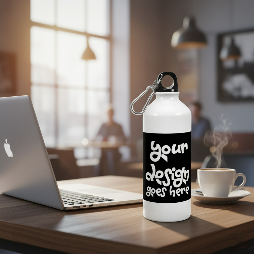 Customized Sipper Bottle 600ml Gloss Finish Leak-Proof Aluminium Bottle by NextDate