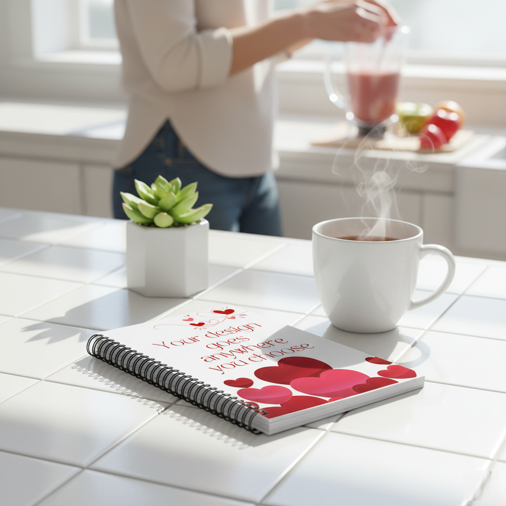 Customized A5 Notebook Personalized Cover Diary with Front & Back Print by NextDate