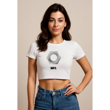 MR. Bolt & MRS. Nut Couple T-Shirt Combo – Funny Matching Tight Fit Love Tees by NextDate