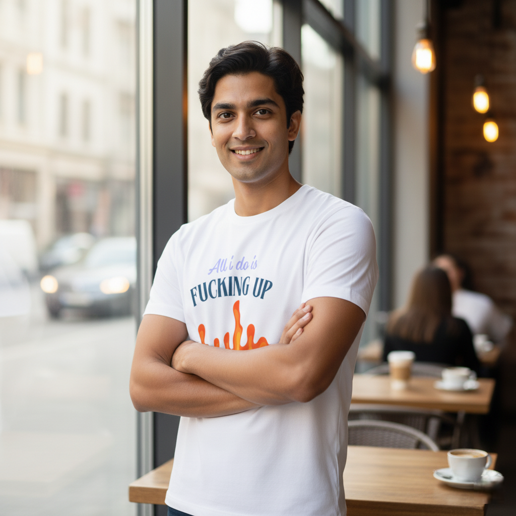 "All I Do Is F*cking Up"  Men's Unisex T-Shirt