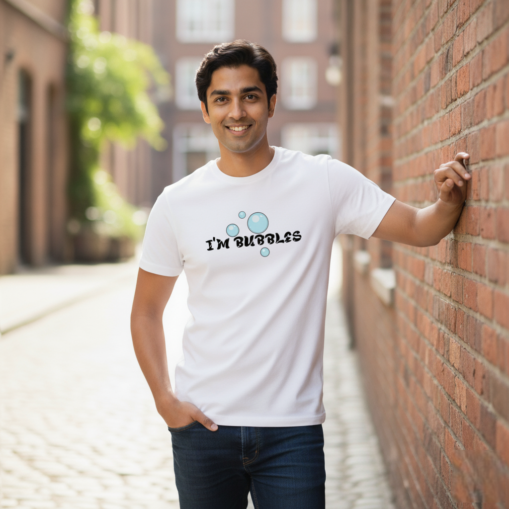 "I Am Bubbles"  Men's Unisex T-Shirt