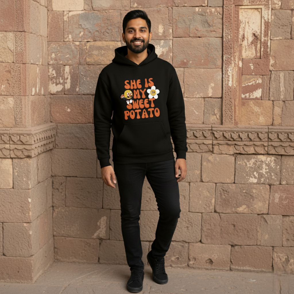 She Is My Sweet Potato Couple Hoodie