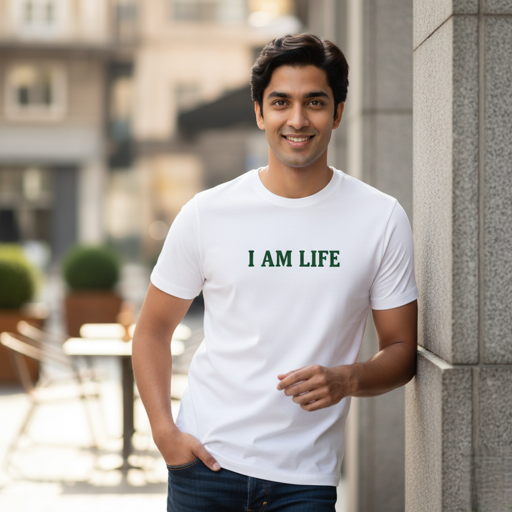 "I Am Life"  Men's Unisex T-Shirt