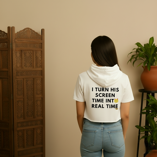 "Screentime to Realtime" Hoodie  Nextdate Drop