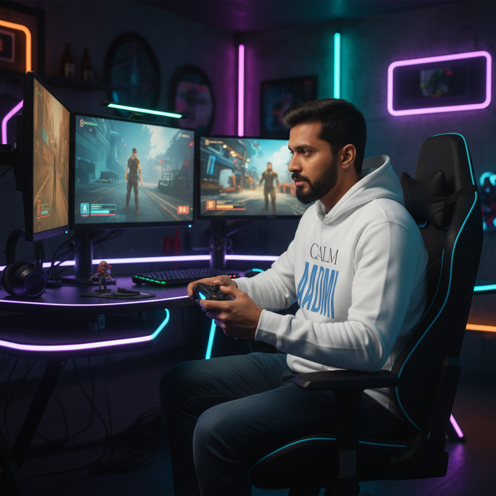 Kaleshi Aurat & Calm Aadmi – Couple Hoodies Combo