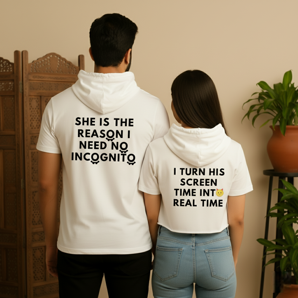 "Offline Love" Couple Hoodie Bundle  Nextdate Edition