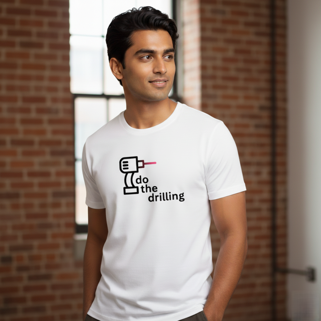 "I Do the Drilling"  Men's Unisex T-Shirt