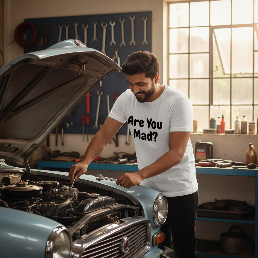 "The Denial Dynamic Couple T-Shirt Set  His: Are You Mad? | Hers: No (yes)"