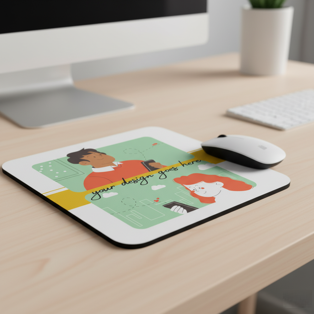 Customized Mouse Pad  Personalized Design for Love, Motivation, or Branding by NextDate