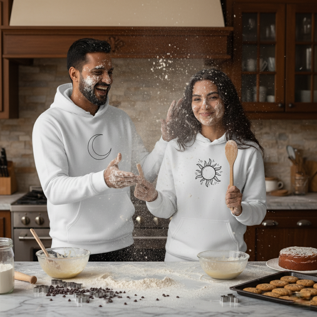 Moon & Sun Couple Hoodies – Perfect Balance, Perfect Love