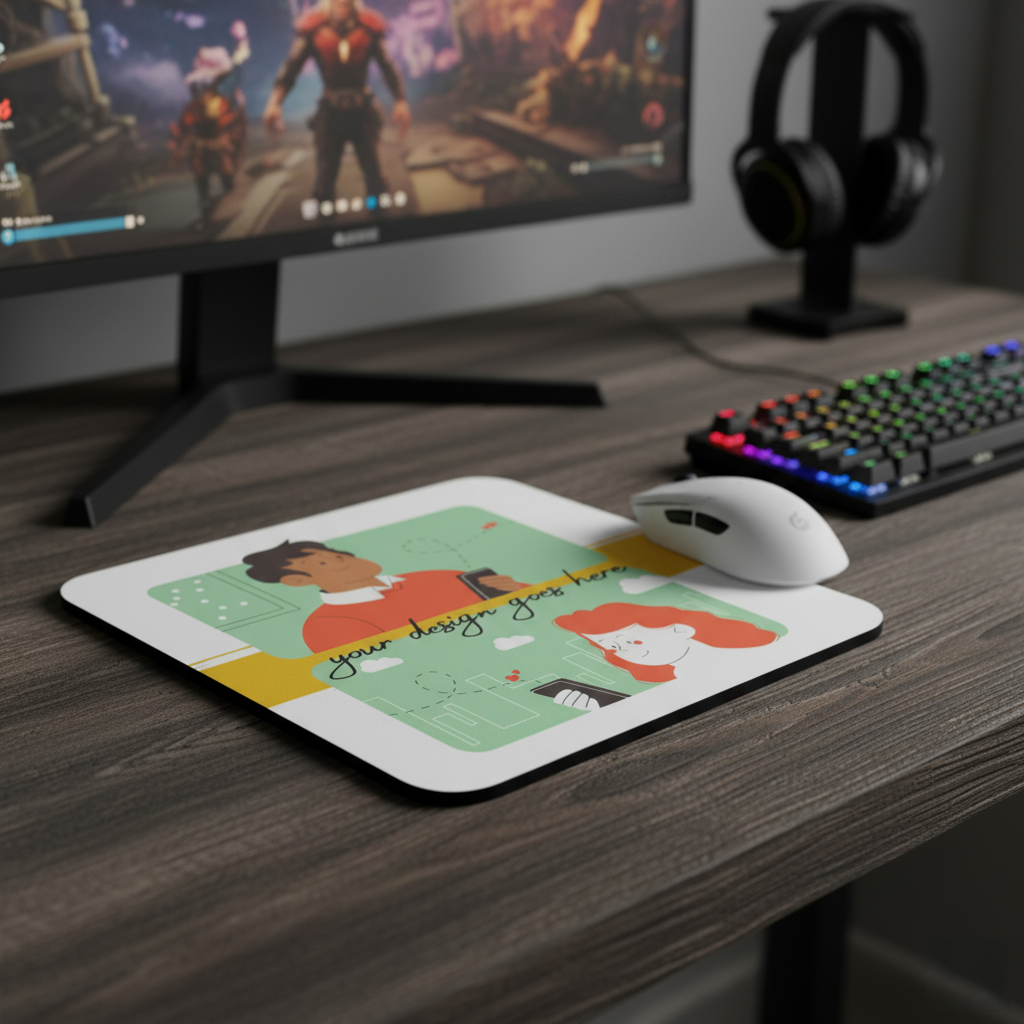 Customized Mouse Pad  Personalized Design for Love, Motivation, or Branding by NextDate