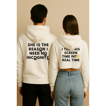 "Offline Love" Couple Hoodie Bundle – Nextdate Edition