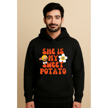 She Is My Sweet Potato Couple Hoodie