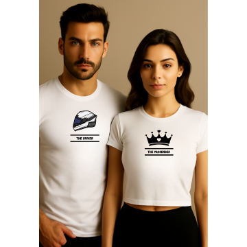 The Driver & The Passenger – Matching Couple T-Shirt Set for Every Duo by NextDate