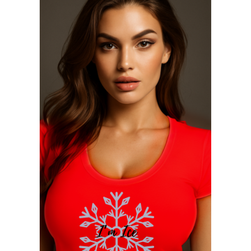 "I Am Ice" – Women's Curved T-Shirt