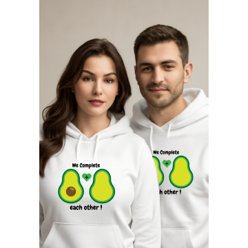 Avocado Love Unisex Sweatshirt – Cute Couple-Inspired Pullover by NextDate